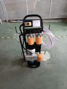 LUCB-63*10 Lube Oil Hydraulic Oil Filling Filter Cart With 2 Stage Filtration