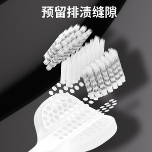 Cepillo de Dientes Dycrol de Tres Cabezas con Cerdas Suaves para Adultos, Cuidado Bucal Manual, Marca Coreana - Product Image 4