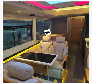 Siège-lit pliable confortable en cuir YLD pour camping-car avec mécanisme <span class=keywords><strong>pivotant</strong></span> <span class=keywords><strong>ISOFIX</strong></span> et ceintures de sécurité pour accessoires intérieurs de camping-car - Product Image 3