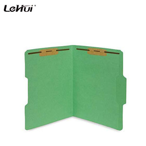 Durable 2 <strong>Prongs</strong> Assorted Colors <strong>Fastener</strong> 50 Pack 1/3 Cut Reinforced Tab Pressboard <strong>Paper</strong> <strong>File</strong> Folder - Product Image 3