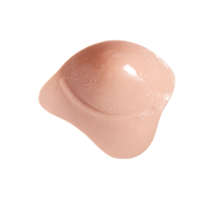 Cache-tétons adhésifs en silicone pour femmes, invisibles, respirants, réutilisables, ronds/en forme de cœur