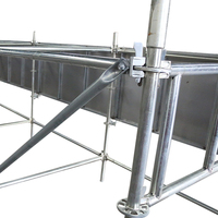 Capa de bloqueo de anillo de acero Truss Event Sound Truss Frame Line Array Layer Truss Andamio