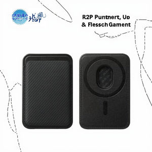 Portefeuille MagSafe personnalisé en cuir PU Kevlar avec aimant puissant N52, protection RFID, porte-cartes, rangement pour cartes de crédit, épaisseur 10 mm, 50 g - Product Image 3