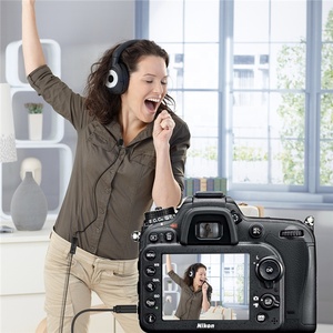 R955S Small Mic Mobile Phone Video <strong>Camera</strong> <strong>Microphone</strong> Tiny Design Interview <strong>Microphone</strong> - Product Image 1