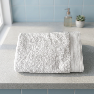 Toallas de Mano y Baño de Algodón de Lujo, Suaves y Absorbentes, Blancas, Tejidas, de Alta Calidad Premium, Venta al Por Mayor, Personalizadas, Directo de Fábrica - Product Image 1