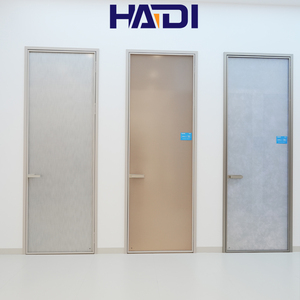 Portes de salle de bain en aluminium HAIDI, portes de salle de bain en verre intérieures bon marché - Product Image 1