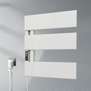 Calentador de Toallas Eléctrico de Pared con Temporizador, Control de Temperatura, Conexión Directa, Calentamiento Rápido, <span class=keywords><strong>Panel</strong></span> Táctil Inteligente - Product Image 1