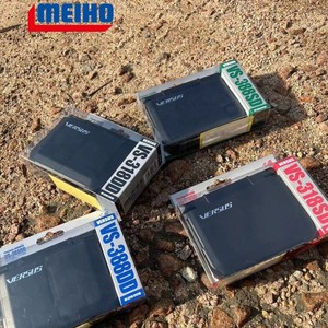 Boîte à pêche Versus VS-318DD VS-388DD en plastique étanche compacte pour le rangement des leurres, importée du Japon - Product Image 1