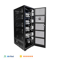 Antrack V1 24KW Bitmain Antminer Hydro Cooling Cabinet Container S19 S21 Bitcoin Miner Hydro Cooling System 4 Spots Mining Rack