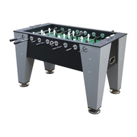 Table de football de table haut de gamme robuste en fibre de bois, 8 tiges, personnalisable pour adultes, idéale pour bars et clubs