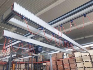 Riel de Grúa Ligero de Aleación de Aluminio de Alta Calidad, Capacidad de 2000 KG, Viga Simple o Doble - Product Image 5