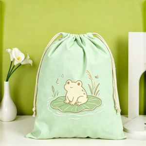 Sac à dos en toile épaisse avec logo personnalisé, sac en toile de coton durable pour l'entraînement des équipes de basketball et de football - Product Image 5