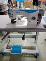 NOUVELLE MACHINE À COUDRE À POINT DROIT JACK 5558G AVEC COUPE-BORD ET DISPOSITIF DE PIPING, MACHINE À COUDRE INDUSTRIELLE POUR VÊTEMENTS À VENDRE