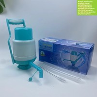 Pompe à eau manuelle portable à pression, extracteur d'eau de type manuel pour bouteilles d'eau