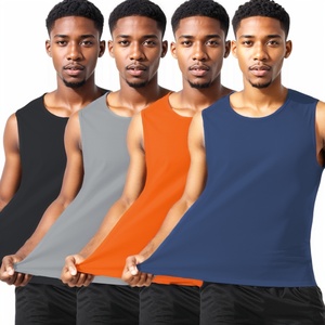 <b>Men's</b> Fitness Custom Logo <b>Men's</b> Fitness Tank Top Sportswear Gym Clothes Sports <b>Vest</b> Running - Product Image 3