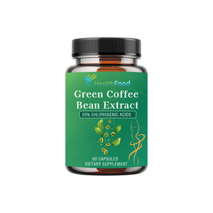 Cápsulas de Extracto de Café Verde de Envío Rápido, Favorecen un Apetito Saludable y un Antioxidante Natural con Suplemento Dietético - Product Image 1