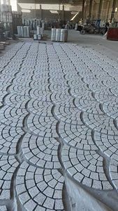 Route extérieure g603 bloc de granit noir 50x75 carreaux d'extérieur en basalte patio blanc pour chaussée d'<span class=keywords><strong>allée</strong></span> - Product Image 2