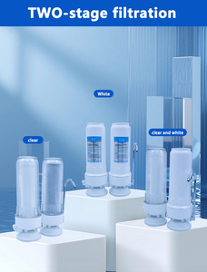 Filtre à <span class=keywords><strong>eau</strong></span> de bureau avec bouteille filtrante transparente, disponible en version simple, double ou triple étage, dispositif de purification de <span class=keywords><strong>l</strong></span>'<span class=keywords><strong>eau</strong></span> <span class=keywords><strong>du</strong></span> <span class=keywords><strong>robinet</strong></span> <span class=keywords><strong>pour</strong></span> la maison et la cuisine - Product Image 6