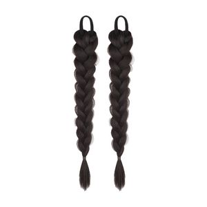 Ancient Style Braided Wig Fishbone Braid High Temperature Wire Hand-Woven For Women Chinese Style Hair Extension - Product Image 2