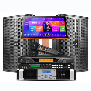 Juego de máquina de karaoke profesional 6T <span class=keywords><strong>Película</strong></span> en línea Reproductores de karaoke inteligentes Sistema de karaoke con amplificador de micrófono y altavoz - Product Image 1