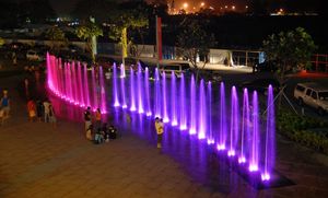 Подводный светодиодный кольцевой светильник для фонтана из нержавеющей стали 304, водонепроницаемый IP68, RGBV+, с сухой крышкой, цветовая температура 2700-6500K, диммируемый - Product Image 6