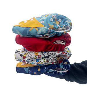 Couches lavables et réutilisables en microfibre personnalisées pour nouveau-nés, couches lavables pour bébé - Product Image 1