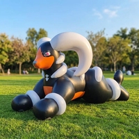 BeiLe nouveau Desgin personnalisé gonflable Animal chien dessin animé Sexy fille poupée, inlfable Animal chien poupée avec SPH, infralbe Animal poupée