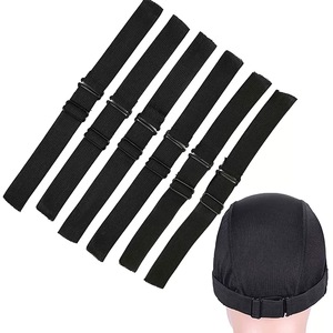 สายรัดวิกผมแบบยืดหยุ่นคุณภาพสูง ขนาด 2.5*25 ซม. <span class=keywords><strong>ป</strong></span>รับได้ สำหรับหมวกวิกและอุ<span class=keywords><strong>ป</strong></span>กรณ์ต่อผม - Product Image 2