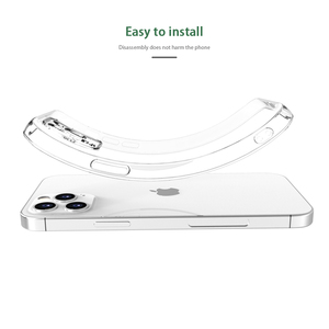 HD TPU Mềm Điện Thoại Di Động Bảo Vệ Trường Hợp Chính Xác Lỗ Bảo Vệ Màn Hình Cho iPhone XR 12 Mini 14 Pro 15 Cộng Với 16 Pro Max - Product Image 4