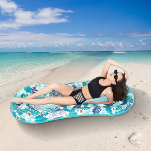 <b>Inflatable</b> Floating Lounge Chair Eco Friendly PVC Customizable Design Outdoor Beach Pool <b>Float</b> Unisex - Product Image 1