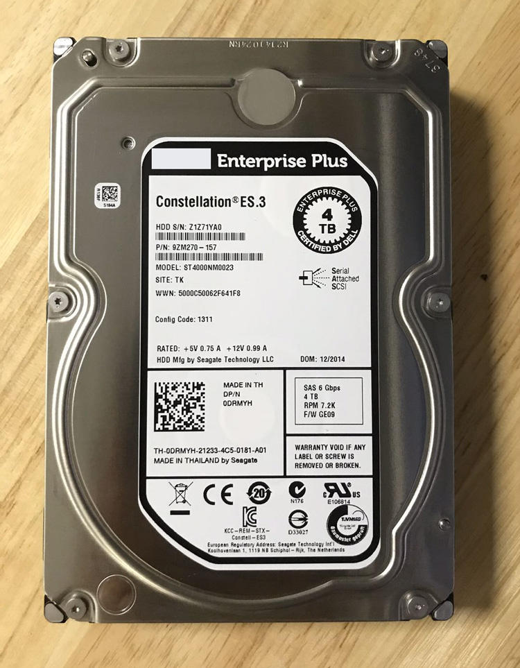 NEW Dell 1TB 3 5" SAS 7 2K 12Gb/s HDD Hard Drive In 13th Series Caddy H0R8N - Foto 11