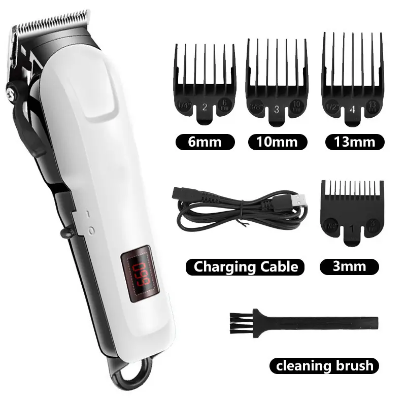 Capelli professionali per barbiere tagliacapelli ricaricabile Cordless