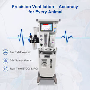 Zeytin tıbbi veteriner anestezi ekipmanları çok fonksiyonlu veteriner anestezi makinesi büyük hayvan için taşınabilir - Product Image 4