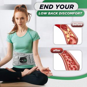 Cintura di Decompressione con Luce Rossa e Riscaldamento, Massaggiatore Lombare <span class=keywords><strong>Gonfiabile</strong></span>, Supporto Spinale per Uomo e <span class=keywords><strong>Donna</strong></span> - Product Image 6