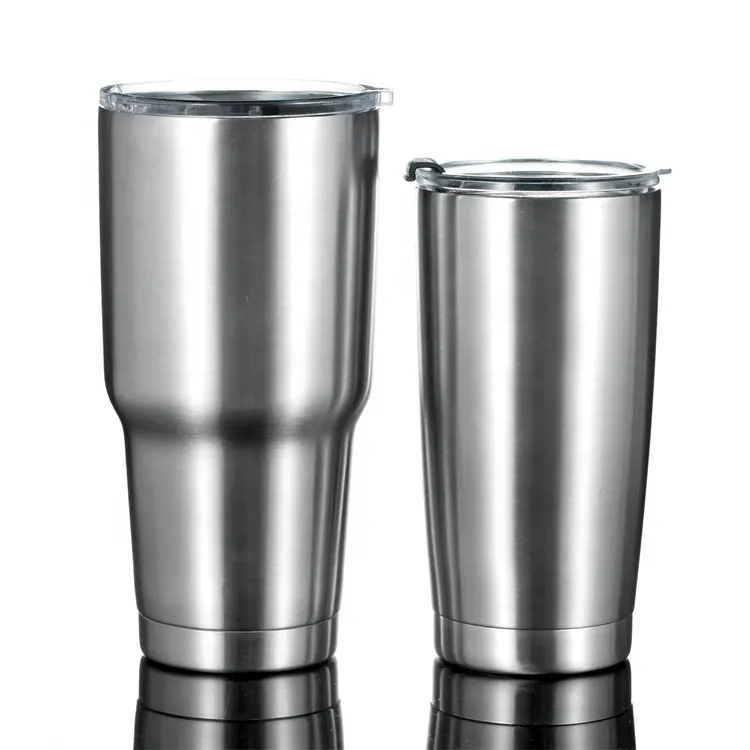 Il magazzino USA ha fornito bicchieri da 20 once/30 once in acciaio inossidabile sfuso a doppia parete per bere caldo e freddo bicchieri da 30 once