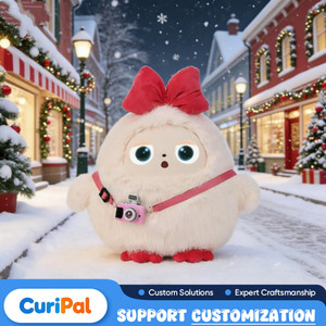 Nuovo Arrivo JOPARK LEDOUDOU-1 Giocattolo Interattivo Intelligente in Peluche con Occhi Dinamici LCD HD, Controllo App, Sensore Touch, <span class=keywords><strong>Compagno</strong></span> Emotivo - Product Image 1