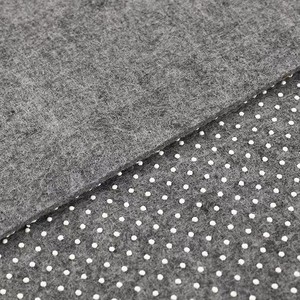 Felt fabric, plum blossom pattern, dot-shaped plastic fabric, anti-slip fabric, <b>sofa</b> cushion, carpet backing fabric, pet pad - Product Image 1