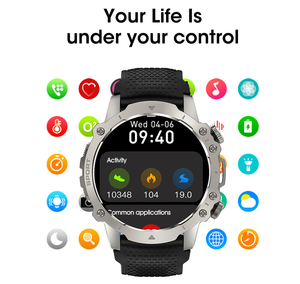 Reloj inteligente S11 M11 MA25 RUN8 personalizado con esfera grande para hombres de negocios, con WhatsApp, ChatGPT, GPS, IA, nueva era de relojería. - Product Image 2
