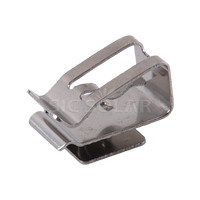 Attaches de câbles à prix d'usine, clips de câbles pour panneaux solaires, clips de câbles en acier inoxydable pour fixations solaires