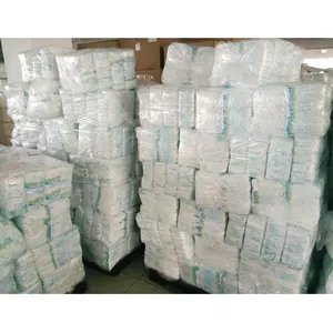 Factory Supply High Quality Baby Diaper Manufacturers in China Non Woven Fabric USA Disposable Magic Tape Printed Nonwoven