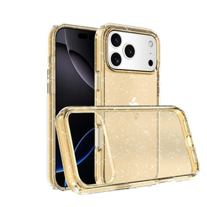 Pour <span class=keywords><strong>Iphone</strong></span> 17 Cas Clair Acrylique Paillettes Dur Téléphone Cas pour <span class=keywords><strong>Iphone</strong></span> 17 Pro Max Cas - Product Image 6
