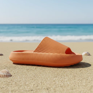 Sandalias de Plataforma Abiertas de EVA Personalizadas al por Mayor para Mujer, Estilo Chunky Cloud con Dijes 3D, para Uso en Interiores y Exteriores en Todas las Estaciones - Product Image 5