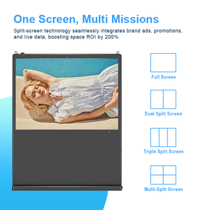 Reproductor de Publicidad con Pantalla Táctil Capacitiva Vertical y Horizontal, Sistema Dual Android/<span class=keywords><strong>Windows</strong></span>, Pantalla Interior <span class=keywords><strong>para</strong></span> Aeropuerto/Tienda - Product Image 4