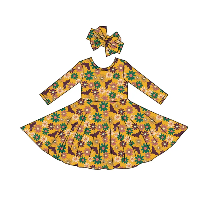 Yiwu Yiyuan Garment baby party dresses girls round collar dress for baby girl 1 year 2 pieces beautiful dress for baby girl