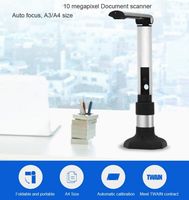 Scanner de documents portable professionnel de bureau USB A3 10MP haute résolution avec OCR, scanner de livres, en aluminium, garantie 1 an, livraison rapide