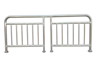 Rampe d'escalier personnalisée en acier inoxydable pour villas et hôtels, rampes d'escalier intérieures et extérieures pour balcons, OEM ODM