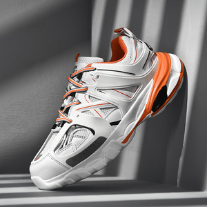 أحذية مشي كاجوال مكتنزة عالية الجودة من المصمم ، حذاء رياضي من المنصة ، حذاء رياضي عتيق للرجال - Product Image 5