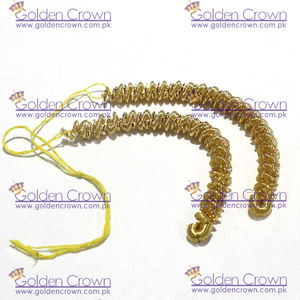 Wholesale Caterpillar Bullion Fringe Trim Gold Caterpillar Bullion Fringe - Product Image 2