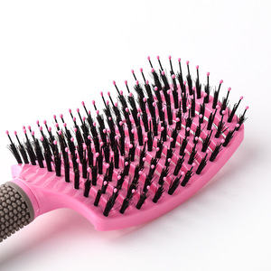 Pork Rib Shaped Comb, airbag Comb, High Skull Top <b>Fluffy</b> Mosquito Coil, Large Curved Comb, Hollow air <b>Cushion</b> Massage Comb - Product Image 4