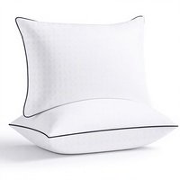 Oreillers de collection hôtelière 2 pièces taille Queen, moelleux et offrant un soutien optimal, garnissage en microfibre alternative